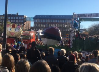 Annual Cortège at Chalmers University of Technology, Göteborg, Sweden Annual Cortège