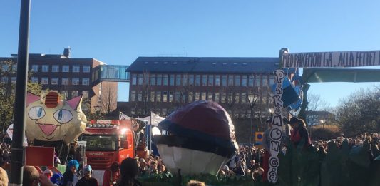 Annual Cortège at Chalmers University of Technology, Göteborg, Sweden Annual Cortège