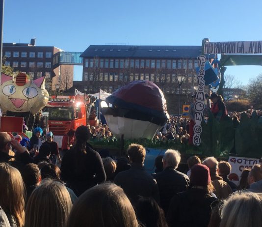 Annual Cortège at Chalmers University of Technology, Göteborg, Sweden Annual Cortège