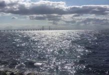 View of Ön and Öresund bridge