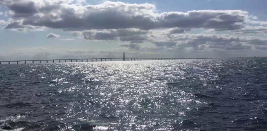View of Ön and Öresund bridge